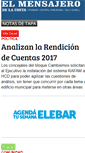 Mobile Screenshot of diario-elmensajero.com.ar